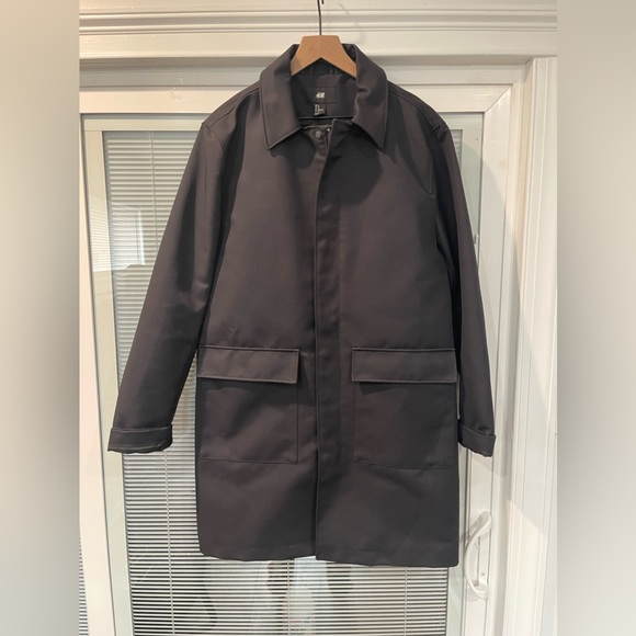 H&M Jackets & Coats Hm Mens Trench Coat Poshmark